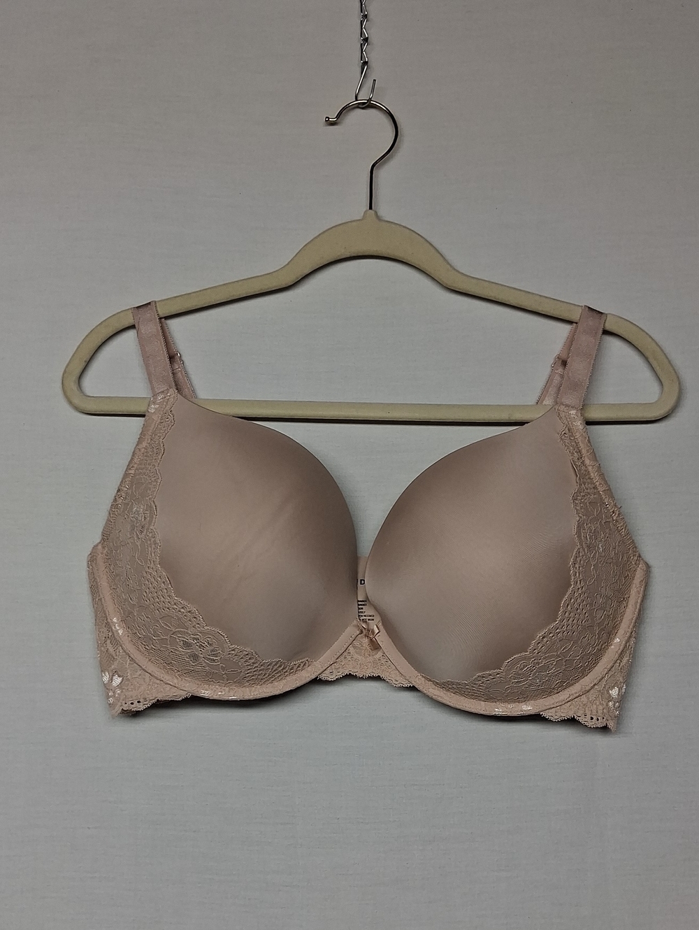 torrid Nude Blush Lace-Trim T-Shirt Bra 40 DDD
